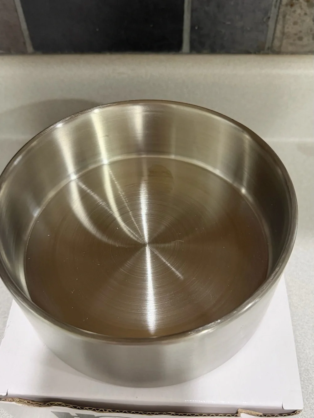 HOGG Stainless Steel Dog Bowl in Silver - 32 oz